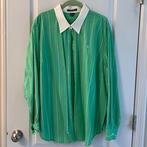 Lauren Ralph Lauren 3X Button Up Shirt